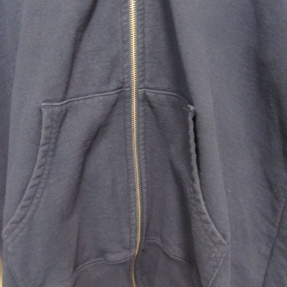 Noah NYC Navy Logo Zip Hoodie Men's L - Picture 5 of 7